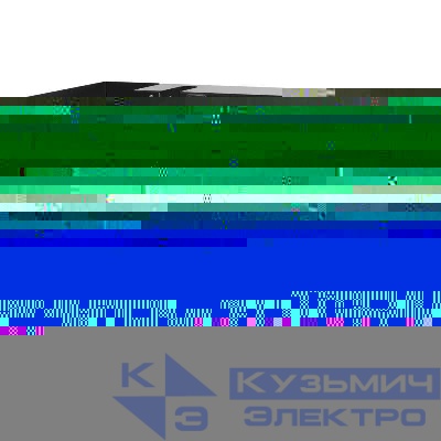 Копус оптического навесного бокса 1 слот для адаптерных планок типа RNAP без сплайс-кассеты без пигтейлов черн. DKC RNFBEBL