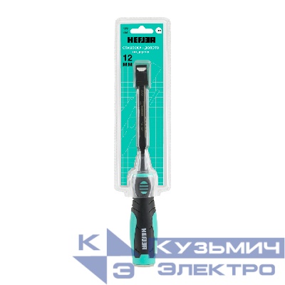 Hefler Стамеска-долото 12 мм CrV Prof с контролем глубины выборки HEFLER