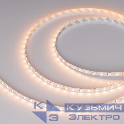 Лента светодиодная RZ-A80-8mm 24V Warm 2700К 8Вт/м IP20 2835 (уп.5м) Arlight 046016