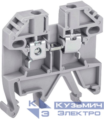 Клемма винтовая КВИ-2.5кв.мм сер. IEK YZN30-002-K03