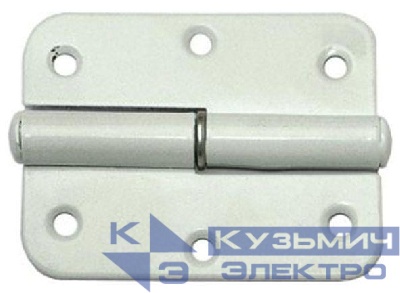 Петля накладная универс. 40мм бел. (уп.2шт) 66396