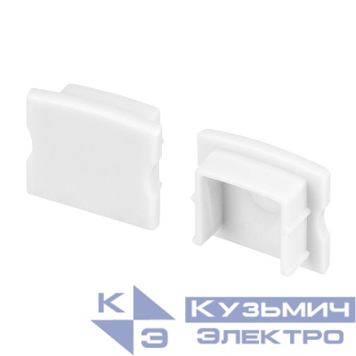 Заглушка LINE-1715 глухая WHITE пластик (комплект) Arlight 044261