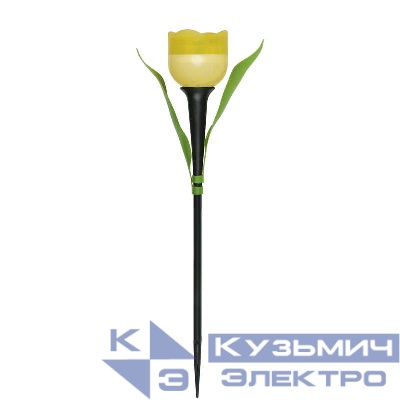 Светильник садовый USL-C-452/PT305 "Желтый тюльпан" YELLOW TULIP IP44 солнечная батарея Uniel UL-00004277