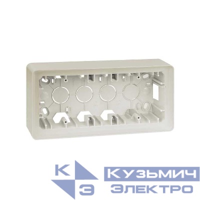 Коробка наружной установки на 3 поста сл. кость Simon82 Detail 8200770-031