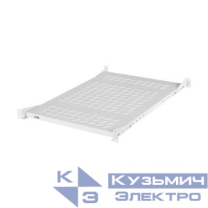 Полка стационарная 19дюйм 437х660мм для шкафа и стойки Г=800мм сер. NIKOMAX TLK-SHFC-660F-GY