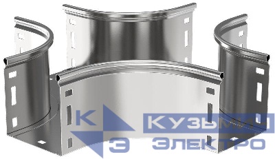 Крестовина плавная тип Г01 ESCA 100х200мм IEK CKR01-0-100-200