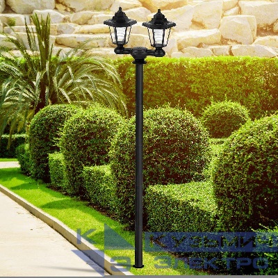 Светильник садовый на солнечной батарее пластик черн. 150см ERASV01-01 ЭРА Б0049551