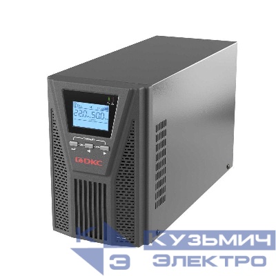 Источник бесперебойного питания Онлайн для Small Tower 1000ВА/900Вт клеммы EPO USB RS-232 RJ45 3x7А.ч DKC SMALLT1A10H