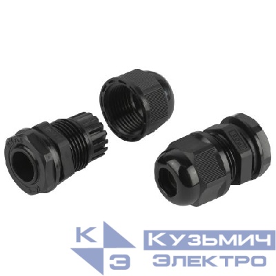 Ввод кабельный (сальник) MG 16 d6-10мм (d отверст. 16мм) IP68 (уп.20шт) Эра Б0065163