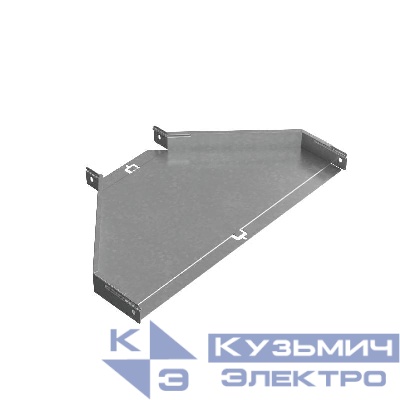 Переходник для лотка центральный 50х200-600 сталь 1мм "ПЛЮС" PDplus50-200-600-C КМ PL0778