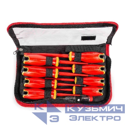 Набор диэлектрических отверток НИО-2209 КВТ 88935