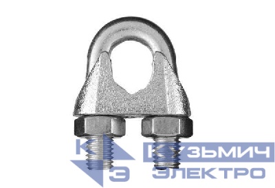 Зажим для троса DIN 741 (4мм) EKF zgmtr-4