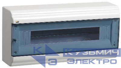 Бокс ЩРН-П-18 мод. навесной пластик IP41 PRIME IEK MKP82-N-18-41-10