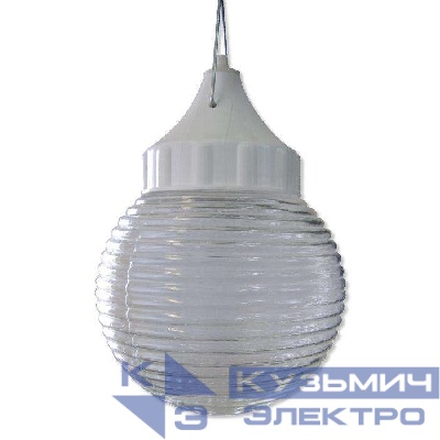 Светильник НСП 03-60-001 "Кольца" d150 IP53 корпус пластик бел. Элетех 1005550255