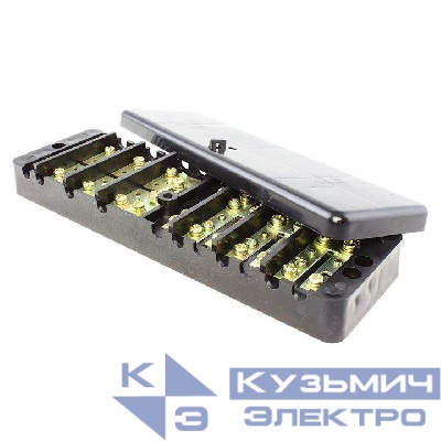 Коробка клеммная испытательная переходная ККИ2-2 (латунь прозр. крышка) EKF kki2-2