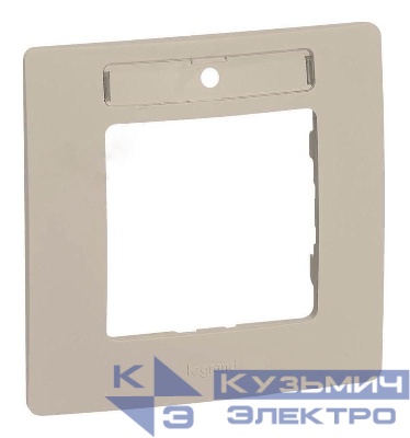 Рамка 1-м Etika с держателем для маркировки сл. кость IEK 672516