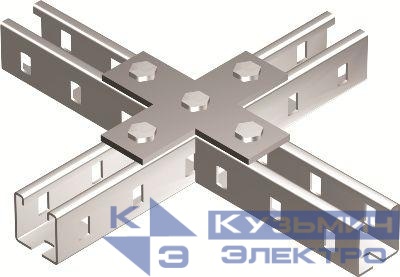 Пластина для профиля С-образ. соединительная Х-образ. DKC BMD1041HDZ