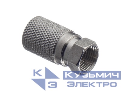 Штекер F (гайка) на RG-11 (цинк), пустой, накручивающийся/100 шт (FC44-54), NETKO Optima