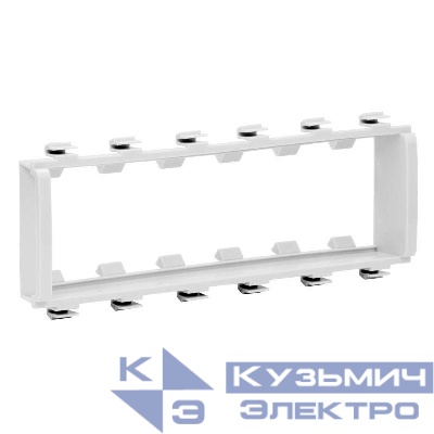 Суппорт 6мод. Viva бел. DKC F0003A