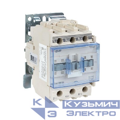 Контактор КМЭ 65А кат. 380В AC 1НО+1НЗ EKF ctr-s-65-380