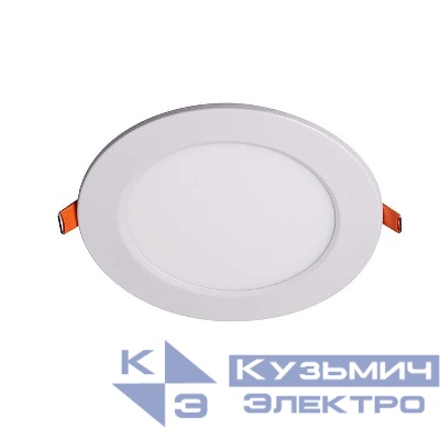 Светильник светодиодный PPL-R WH 9Вт 6500К IP40 d145мм ДВО встраив. ультратонкий кругл. JazzWay 5008526A