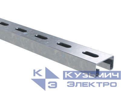 Профиль С-образный 41х21 L600 сталь 2мм цинк-ламель DKC BPV2106ZL