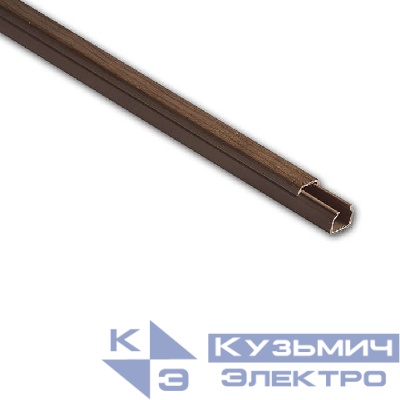 Кабель-канал 16х16 L2000 пластик дуб (темн. основа) Ruvinil РКК-16х16-08М