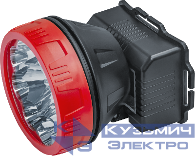 Фонарь аккумуляторный налобный 14 448 NPT-H21-ACCU 9LED 1Вт 2 режима аккум. Li-ion 0.9А.ч NAVIGATOR 14448