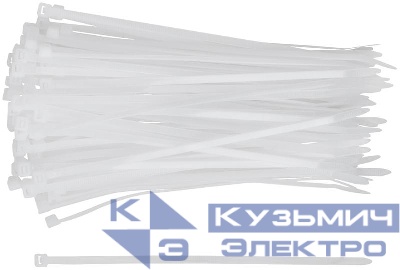 Хомут для проводов 4.8х200мм нейлон. (уп.100шт) MOS 60254М