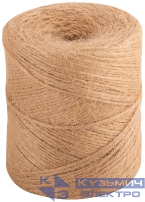 Шпагат джутовый 4-ниточный 1200 текс 200м КУРС 68261