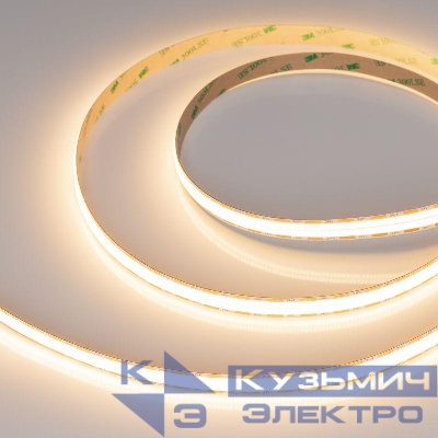 Лента светодиодная COB-X1088-12mm 24V Warm 3000К 22Вт/м IP20 (уп.5м) Arlight 046932