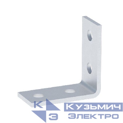 Пластина STRUT угловая 90град. 4 отверстия EKF stpu4