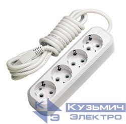 Удлинитель 4х7м с заземл. 16А IP20 Makel MGP157