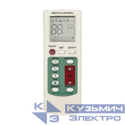 Пульт универсальный для кондиционеров RX-100AII Rexant 38-0101