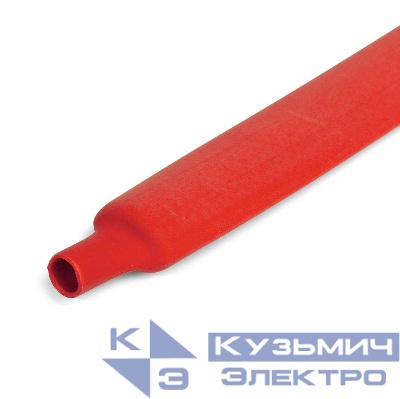 Трубка термоусадочная ТУТнг-LS-30/15 красн. (уп.50м) КВТ 102169