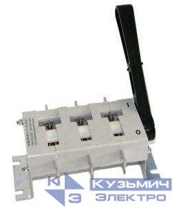 Выключатель-разъединитель 3п 100А ВР32-31 А 30220-00 УХЛ3 IP00 одно направление несъемная боков. рукоятка Электротехник ET029215