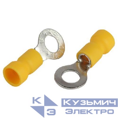 Наконечник кольцевой НКИ 6.0-6 с изолированным фланцем (уп.500шт) Эра Б0063320