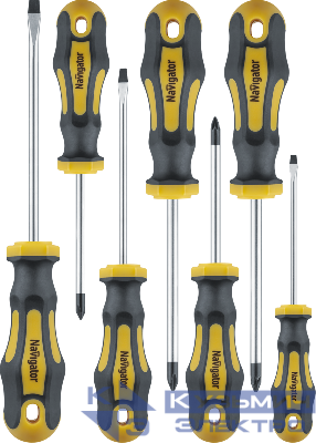 Набор отверток NHT-Ot02-H7 (7шт) Navigator 95268