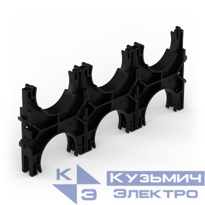 Кластер тройной двухсторон. для двустен. труб d63мм Промрукав PR13.02578