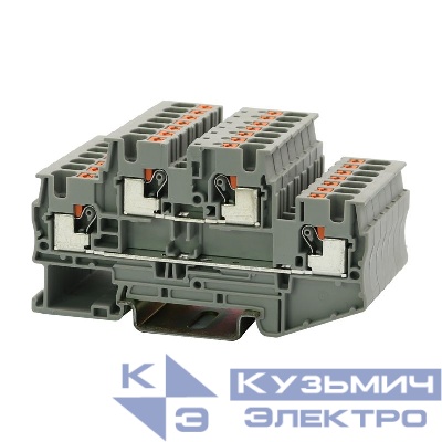 Клемма проходная КНБ 4-2У СТЭЗ 14100020