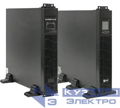 Источник бесперебойного питания двойн. преобразования E-Power SW900pro-RTB 3000В.А для монтажа в стойку с АКБ 9х12В 7А.ч PROxima EKF SW930Pro-RTB