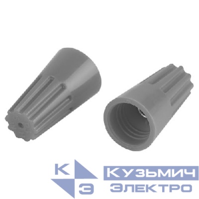 Зажим соединительный изолирующий СИЗ-1 1.0-3.0кв.мм сер. NO-225-52 (уп.5шт) Эра Б0063376