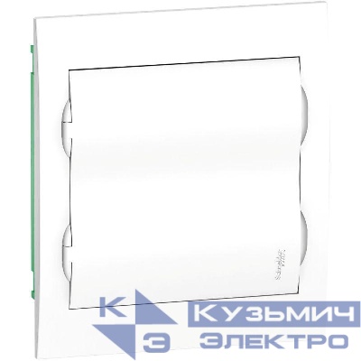 Бокс встраиваемый СП City9 Box 2 ряда 24мод IP40 IK07 63А 2 клеммы с бел. дверцей SE EZ9E212P2FRU