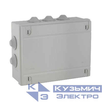 Коробка ответвит. с кабельными вводами 2х40мм + 6х32мм IP55 240х190х90мм DKC 54201