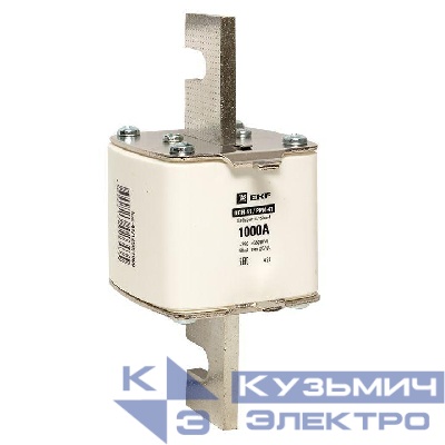 Вставка плавкая ППН-41 1250/1000А габарит 4 PROxima EKF fus-41/1250/1000