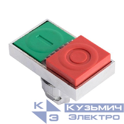 Механизм кнопки исполнительный XB4 "пуск-стоп" с выпирающим стопом возвратный без фиксации с подсветкой PROxima EKF XB4BW84