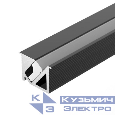 Профиль SL-BEVEL-H10-F14-2000 ANOD BLACK L2000 алюм. Arlight 044084