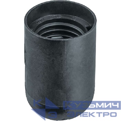 Патрон электрический 61 349 NLH-PL-E27-BL пласт. подвесной черн. E27 Navigator 61349