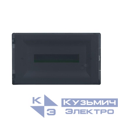 Щиток распределительный СП Practibox3 IK 07 1 рейка 18мод. с клеммник. заземл. IP40 прозр. дверь Leg 401706