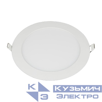 Светильник светодиодный встраиваемый ULM-Q236 12W/6500K WHITE корпус бел. Volpe UL-00004663